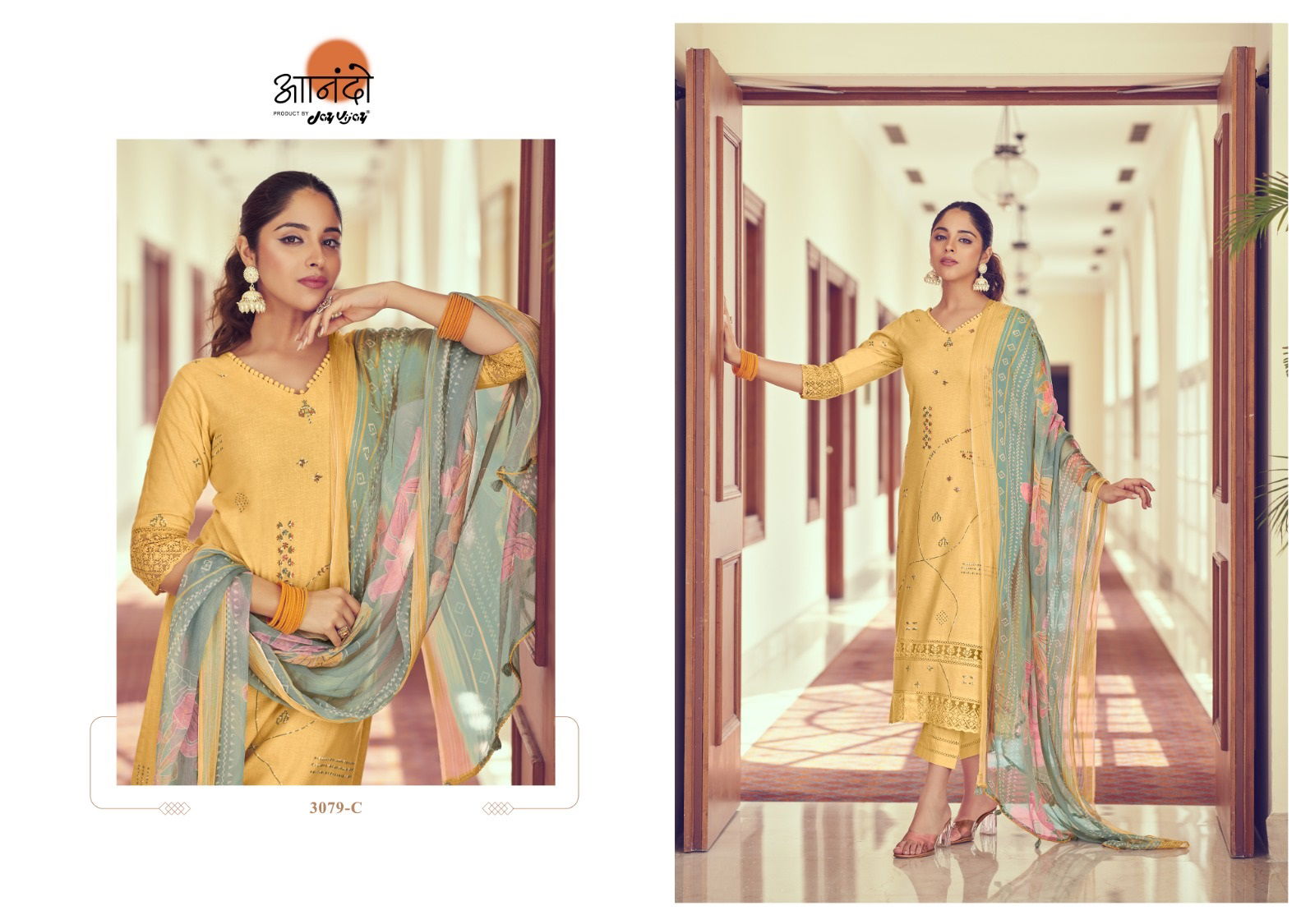 Lenora 3079 By Jay Vijay Designer Salwar Suits Catalog
